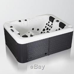 3-4Person Luxury Hot Tubs Spa Jacuzzis Whirlpool Outdoor Bathtub With 51 Jets