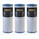 3 Jacuzzi J235 Water Filters For Hot Tub Spa Genuine Approved New Sealed 373045