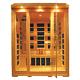 3 (three) Person Indoor Infrared Sauna With Carbon Heaters And Free Delivery