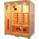 3 (three) Person Indoor Infrared Sauna With Ceramic Heaters And Free Delivery