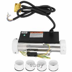 3KW 220V Electric Swimming Pool Water Heater Thermostat Hot Tub Jacuzzi Spa
