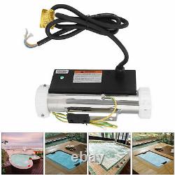 3KW 220V Electric Swimming Pool Water Heater Thermostat Hot Tub Jacuzzi Spa