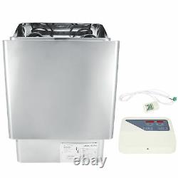 3KW Sauna Stove Heater With External Control Panel Steaming Room 50x40cm