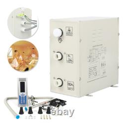 3KW Steam Generator 220V Home Shower Bath SPA Sauna Panel Control UK Plug