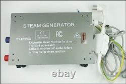 3KW Steam Generator NEW Sauna Bath Home SPA Shower With CD Input FM Radio 220 cu