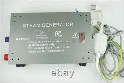 3KW Steam Generator NEW Sauna Bath Home SPA Shower With CD Input FM Radio 220 gl