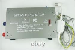 3KW Steam Generator NEW Sauna Bath Home SPA Shower With CD Input FM Radio 220 zc