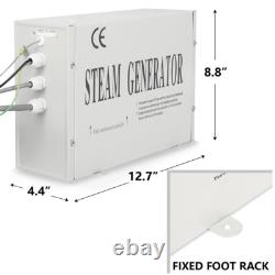 3KW Steam Generator SPA Shower with Digital Controller Sauna Bath Steamer Spa Room
