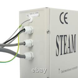 3KW Steam Generator SPA Shower with Digital Controller Sauna Bath Steamer Spa Room