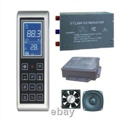 3Kw Steam Generator Sauna Bath Home Spa Shower Fm RADIO&MP3 Player 220V/110V vg