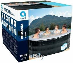 4 6 Person Avenli Rotorua Spa Jacuzzi Hot Tub Inflatable Garden Outdoor Patio
