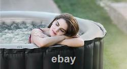 4 Bathers Inflatable Hot Tub Spa Jacuzzi Home Holiday Garden Fun Accessories