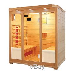 4 (four) Person Indoor Infrared Sauna With Ceramic Heaters And Free Delivery