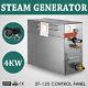 4kw Steam Generator Shower Sauna Bath Spa 220v Temp Ctrl Safety St-40 Good