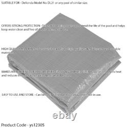 4x2m Premium Garden Swimming Pool Pump & Accessories Set 99cm Deep Kids Paddling