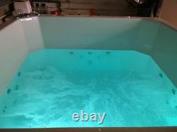 8 Jet Oriental Japanese Whirlpool Bath Tub 1200 x 1000 Baths Jacuzzi Spa