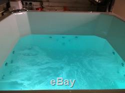 8 Jet Oriental Japanese Whirlpool Bath Tub 1400 x 1000 Jacuzzi Spa White