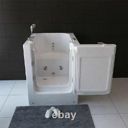 900MM Walk In Bath Tub Whirlpool Spa Elderly Disabled Entry with Seat Movable