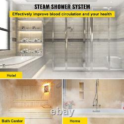 9KW Steam Room Generator Engine With Controller For Shower Bath Home Spa 220V