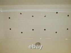 ASSELBY Bath 12 Jet 4 speed airspa Double end 1700 x 750 bath