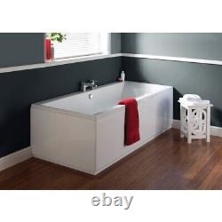 ASSELBY Hydrotherapy System 24Jet 1700x700 Double Ended Bath with Colour Light