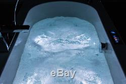 Adonis 1600x700mm Whirlpool Bath with 24 Flush Jets & Chromotherapy Lighting