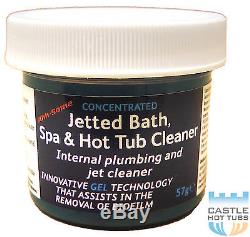 Ahh-Some 2oz Hot Tub Pipe Bath Cleaner Spa Biofilm Remover 3 Cleans Amazing