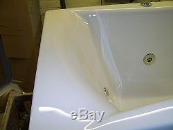 Alpine 1700 x 700 Single ended Bath with 8 Jet Whirlpool system