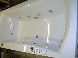 Alpine 1800 x 800 Double ended Bath with 12 Jet Whirlpool system