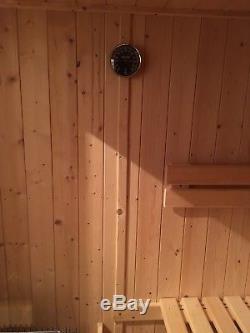 Amber Leisure, Indoor Sauna, Steam Room, 240v, Used Three times. VGC