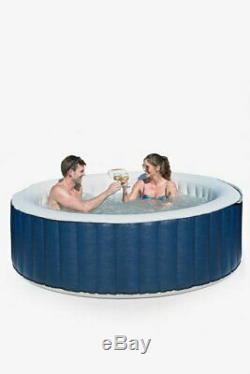Aqua Spa 6 Seater Round Hot Tub Bubble Jacuzzi Summer Garden + Cover 1000L NEW