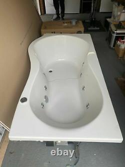 Aquaestil Orbit 8 Jet Jacuzzi Whirlpool Bath Massage Spa P-Shaped Shower Panel