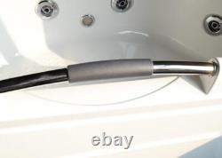 Aqualusso Atlanta Deluxe 1500mm x 850mm Small Whirlpool Bath & Air Spa Baths