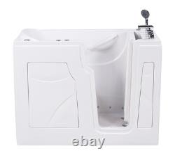 Ashford 1200 Whirlpool & Airspa Easy Access Walk-In Bath Left Hand