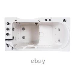 Ashford 1200 Whirlpool & Airspa Easy Access Walk-In Bath Left Hand