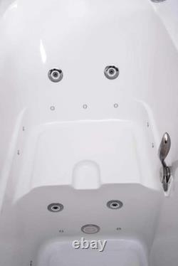 Ashford 1200 Whirlpool & Airspa Easy Access Walk-In Bath Left Hand