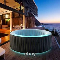 Aurora 4 Bathers Inflatable Hot Tub Spa Jacuzzi Home Holiday Family Fun Garden