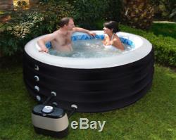 Avenli 4 Person Inflatable Garden Pool Bath Spa Jacuzzi Hot Tub
