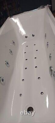 BARMBY Hydrotherapy System 24 Jet 1600x700 Single Ended Bath with Colour Light