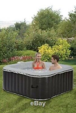 BRAND NEW 4 person inflatable Aqua spa Hot Tub Garden 780L Jacuzzi Summer Hottub