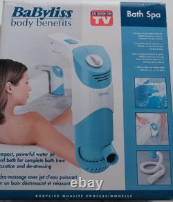 BaByliss Body Benefits Bath Spa Jacuzzi Therapy Spa or Jet-Superb Fully Tested