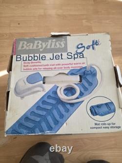 BaByliss Bubble Jet Spa Rectangular Roll-Up Bath Mat Bubble Jets 8057, NO CONTROL