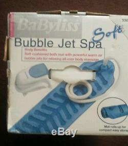 Babyliss Bubble Jet Bath Spa massage Bath mat with remote control 100% genuine
