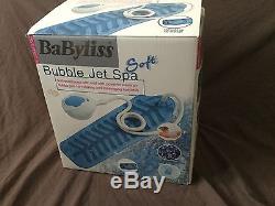 Babyliss Bubble Jet Bath Spa massage Bath mat with remote control 100% genuine