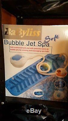 Babyliss bubble bath jet spa with remote control brand new seal pack