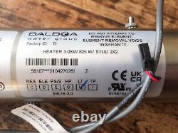 Balboa M7 Heater with Studs 3Kw Replacement Hot Tub Heater Tube with Sensors