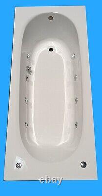 Bath 180x75 Single Ended with 8 Jet Whirlpool System UK Manufactured Brand New