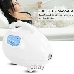 Bath Bubble Jet Spa Mat Bubble Jets Machine Tub Massage Mat Waterproof + Remote