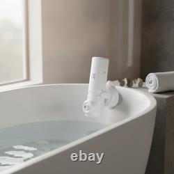 Bath Bubble Maker with Suction Cup Compact Appliance for Bathtub, Home Spa