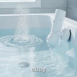 Bath Bubble Maker with Suction Cup Compact Appliance for Bathtub, Home Spa